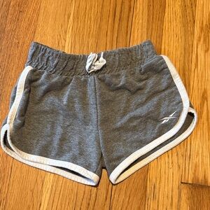 3/$12 Girls’ Reebok Gray Shorts with White Trim (5)